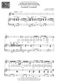 Football, Football! - Words, Piano/Vocal score & MP3 digital download - up4itmusic
